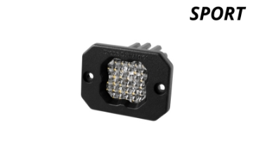 Picture of Diode Dynamics Stage Series C1 LED Pod Sport - White Flood Flush BBL Each