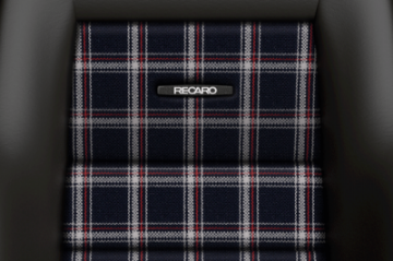 Picture of Recaro Classic LX Seat - Black Leather-Classic Checkered Fabric