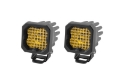 Picture of Diode Dynamics Stage Series C1 LED Pod Pro - Yellow Wide Standard ABL Pair