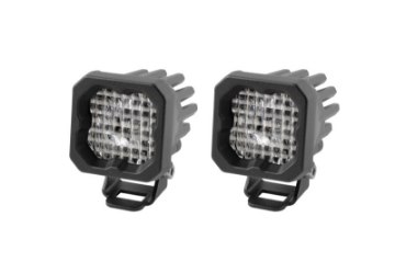 Picture of Diode Dynamics Stage Series C1 LED Pod Pro - White Wide Standard WBL Pair