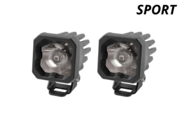 Picture of Diode Dynamics Stage Series C1 LED Pod Sport - White Spot Standard WBL Pair