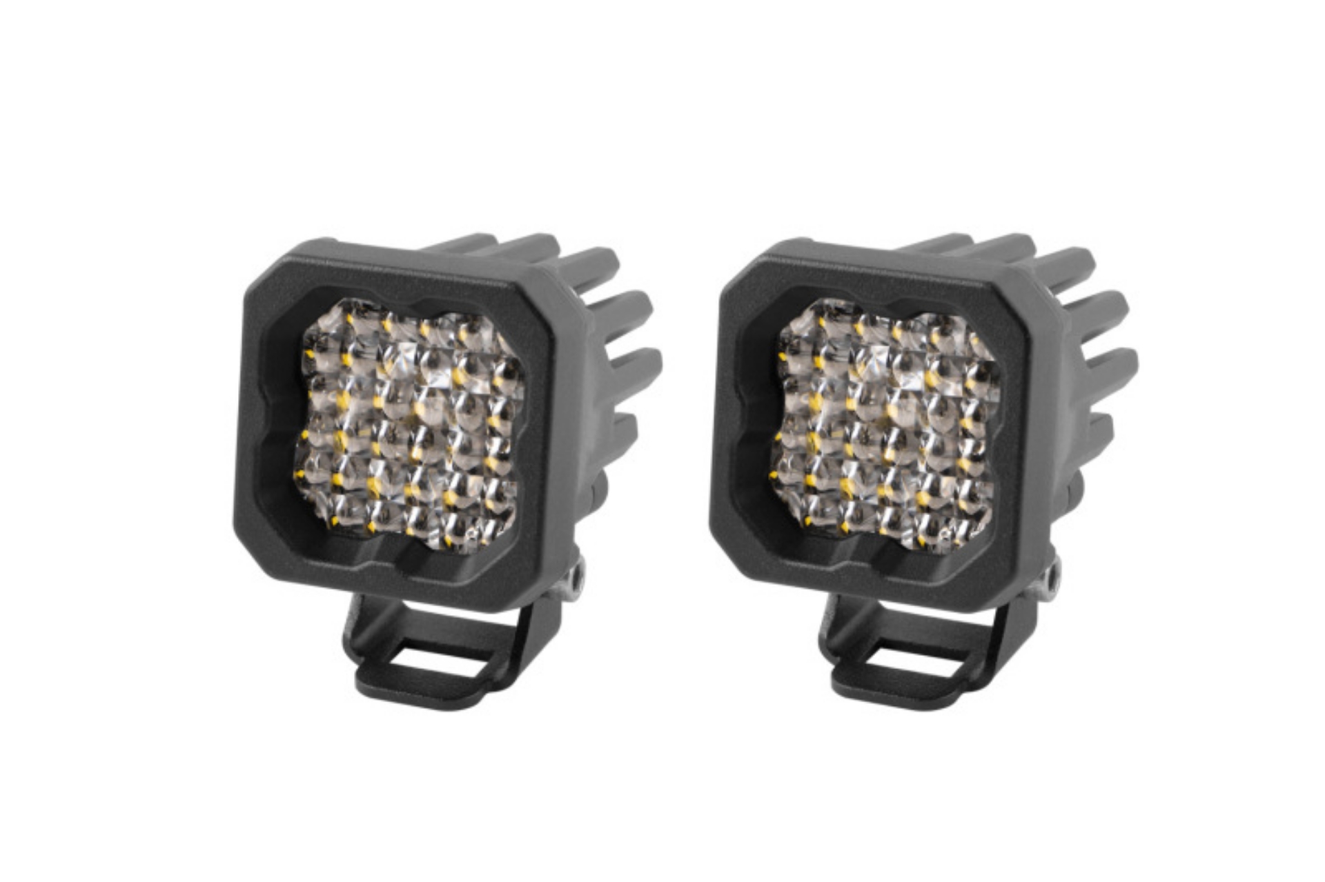 Picture of Diode Dynamics Stage Series C1 LED Pod Sport - White Flood Standard WBL Pair