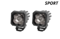 Picture of Diode Dynamics Stage Series C1 LED Pod Sport - White Wide Standard BBL Pair