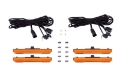 Picture of Diode Dynamics 20-21 Sierra 2500-3500 HD LED Sequential Sidemarkers - Amber Set