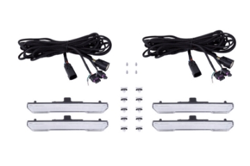 Picture of Diode Dynamics 20-21 Sierra 2500-3500 HD LED Sequential Sidemarkers Clear Set
