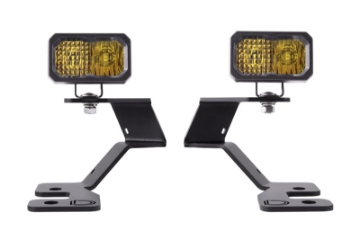 Picture of Diode Dynamics 2021 Ford Bronco Sport Stage Series 2in LED Ditch Light Kit - Sport Yellow Combo