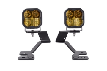 Picture of Diode Dynamics 2021 Ford Bronco SS3 LED Ditch Light Kit - Sport Yellow Pro Combo