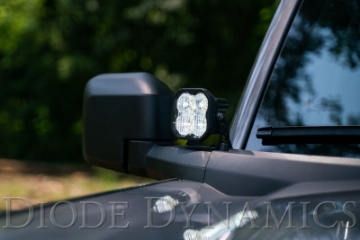 Picture of Diode Dynamics 21-22 Ford Bronco SS3 LED Ditch Light Kit - Sport Yellow Combo