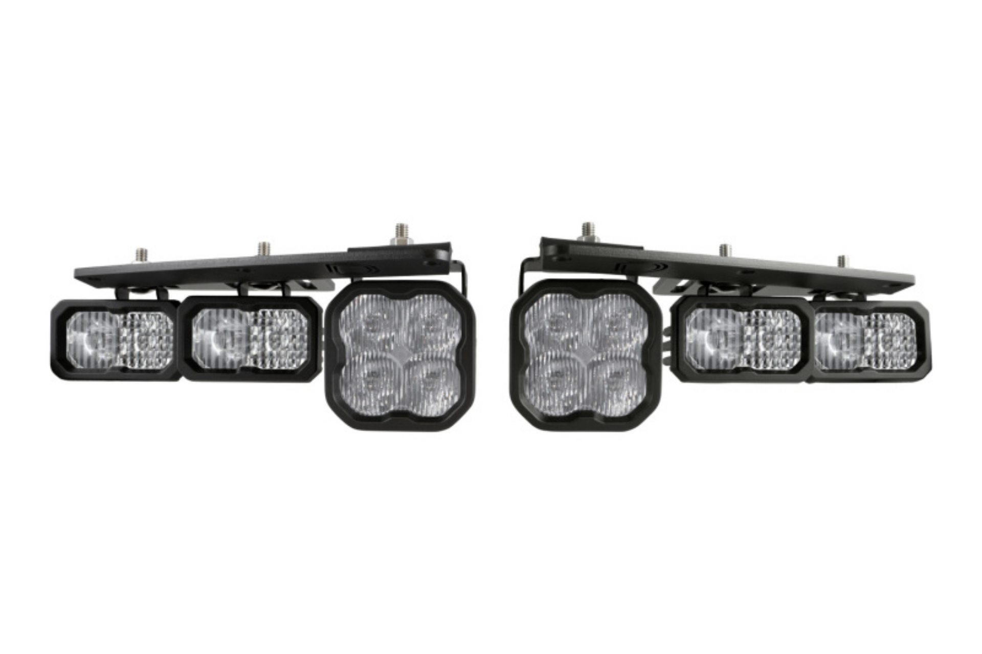 Picture of Diode Dynamics 21-Up Ford Bronco Stage Series Fog Pocket Kit - White Max