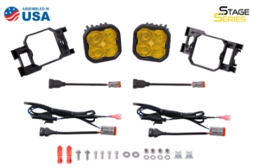 Picture of Diode Dynamics SS3 Pro Type X Kit ABL - Yellow SAE Fog