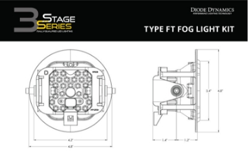 Picture of Diode Dynamics SS3 Sport Type FT Kit ABL - White SAE Driving