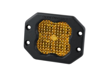 Picture of Diode Dynamics SS3 Pro ABL - Yellow Flood Flush Single
