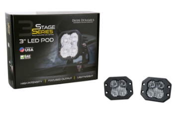 Picture of Diode Dynamics SS3 Sport BBL - White Combo Flush Pair