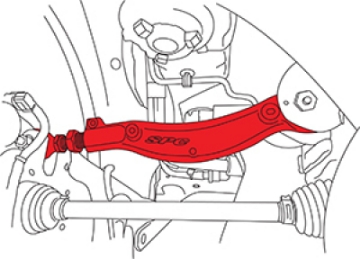 Picture of SPC Performance 21-22 Ford Bronco Sport Camber Adjustable Rear Lower Control Arm