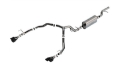 Picture of Borla 21-22 Chevrolet Tahoe 5-3L V8 2-4WD 4DR 3in-2-75in Touring Cat-Back Exhaust -Black Chrome Tips