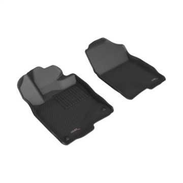 Picture of 3D MAXpider 2022 Honda Civic Kagu 1st Row Floormat - Black