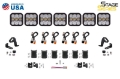 Picture of Diode Dynamics SS5 Pro Universal CrossLink 7-Pod Lightbar - Yellow Driving
