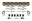 Picture of Diode Dynamics SS5 Pro Universal CrossLink 7-Pod Lightbar - Yellow Combo
