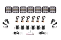 Picture of Diode Dynamics SS5 Sport Universal CrossLink 7-Pod Lightbar - White Combo