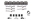 Picture of Diode Dynamics SS5 Pro Universal CrossLink 6-Pod Lightbar - White Combo