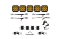Picture of Diode Dynamics SS5 Pro Universal CrossLink 5-Pod Lightbar - Yellow Driving