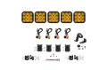 Picture of Diode Dynamics SS5 Sport Universal CrossLink 5-Pod Lightbar - Yellow Driving