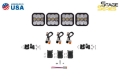 Picture of Diode Dynamics SS5 Pro Universal CrossLink 4-Pod Lightbar - White Combo