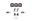 Picture of Diode Dynamics SS5 Sport Universal CrossLink 3-Pod Lightbar - White Driving