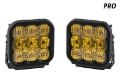 Picture of Diode Dynamics SS5 LED Pod Pro - Yellow Driving Pair