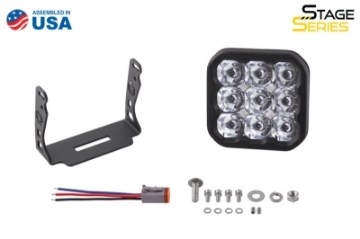 Picture of Diode Dynamics SS5 LED Pod Sport - White Combo Single
