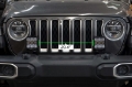 Picture of Diode Dynamics 18-21 Jeep JL Wrangler SS5 Bumper LED Pod Light Kit - Yellow Pro Driving