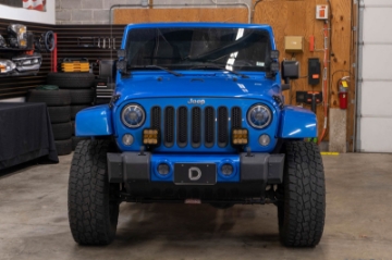Picture of Diode Dynamics 07-18 Jeep JK Wrangler SS5 Bumper LED Pod Light Kit - Sport Yellow Combo