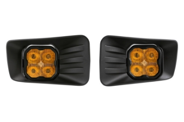 Picture of Diode Dynamics SS3 Type CH LED Fog Light Kit Max ABL - Yellow SAE Fog