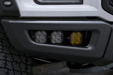 Picture of Diode Dynamics 17-20 Ford Raptor SS3 LED Fog Light Kit - Yellow Max