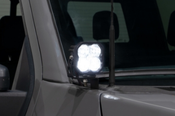 Picture of Diode Dynamics 21-22 Ford F-150 SS3 Stage Series Backlit Ditch Light Kit Sport - White Combo