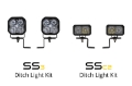 Picture of Diode Dynamics 21-22 Ford F-150 SSC2 Stage Series Backlit Ditch Light Kit - Sport Yellow Combo