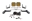 Picture of Diode Dynamics 17-20 Ford Raptor SS5 Bumper LED Pod Light Kit - Yellow Pro Driving