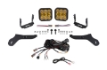 Picture of Diode Dynamics 17-20 Ford Raptor SS5 Bumper LED Pod Light Kit - Yellow Pro Combo