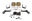 Picture of Diode Dynamics 17-20 Ford Raptor SS5 Bumper LED Pod Light Kit - Yellow Pro Combo