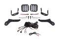 Picture of Diode Dynamics 17-20 Ford Raptor SS5 Bumper LED Pod Light Kit Sport - White Driving