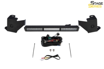 Picture of Diode Dynamics 2022 Toyota Tundra Stealth Bumper Light Bar Kit - White Combo