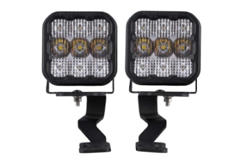 Picture of Diode Dynamics 2022 Toyota Tundra SS5 Pro Stage Series Ditch Light Kit - White Combo