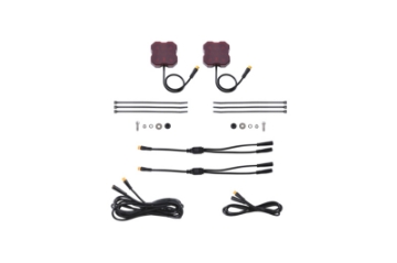Picture of Diode Dynamics Stage Series Single Color LED Rock Light - Red M8 2-pack