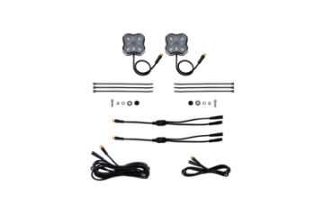 Picture of Diode Dynamics Stage Series Single Color LED Rock Light - White Diffused M8 2-pack