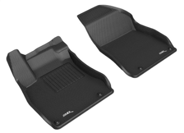 Picture of 3D MAXpider 20-21 Nissan Sentra Kagu 1st Row Floormat - Black