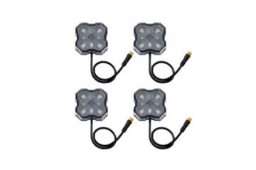 Picture of Diode Dynamics Stage Series Single Color LED Rock Light - Blue M8 4-pack