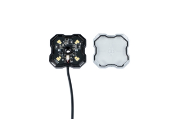 Picture of Diode Dynamics Stage Series Single Color LED Rock Light - Amber Hookup one
