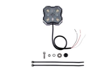 Picture of Diode Dynamics Stage Series Single Color LED Rock Light - White Diffused Hookup one