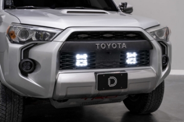 Picture of Diode Dynamics 14-23 Toyota 4Runner SS5 Stealth Grille LED 4-Pod Kit - Yellow Pro Combo
