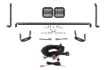Picture of Diode Dynamics 14-23 Toyota 4Runner SS5 Stealth Grille LED 2-Pod Kit - Pro White Combo